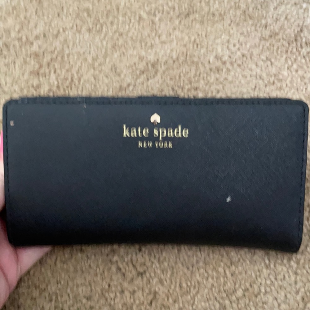Black Kate Spade wallet